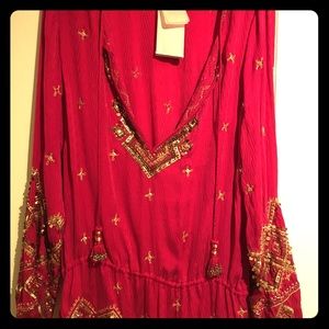 New Calypso magenta tunic